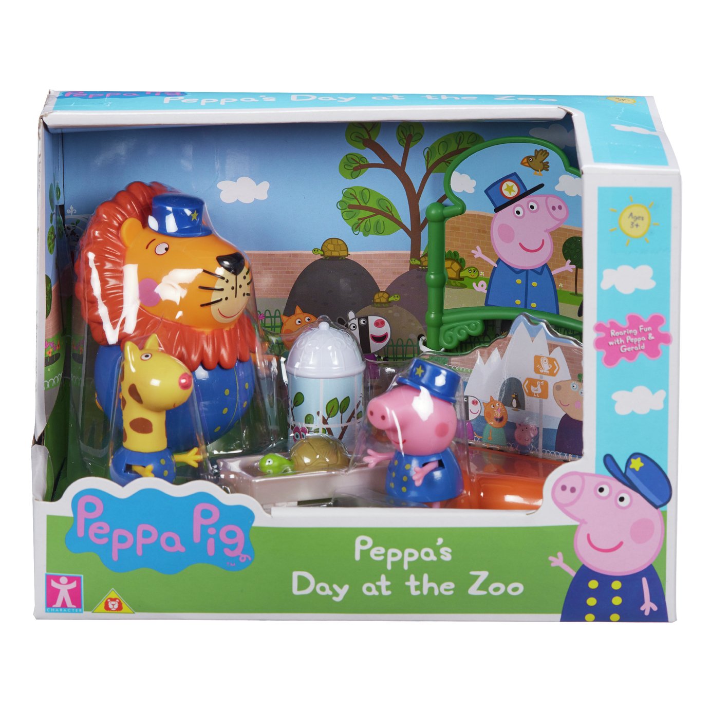 Peppa's Day at the Zoo Book Playset Review