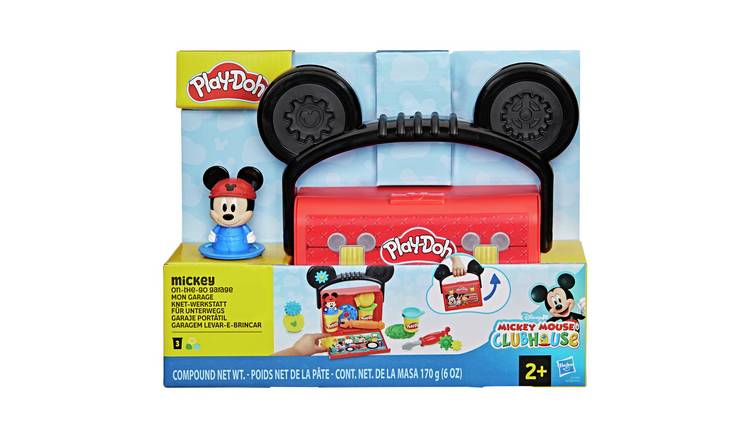 Play-Doh Disney Junior Mickey Mouse & On Go Garage Playset