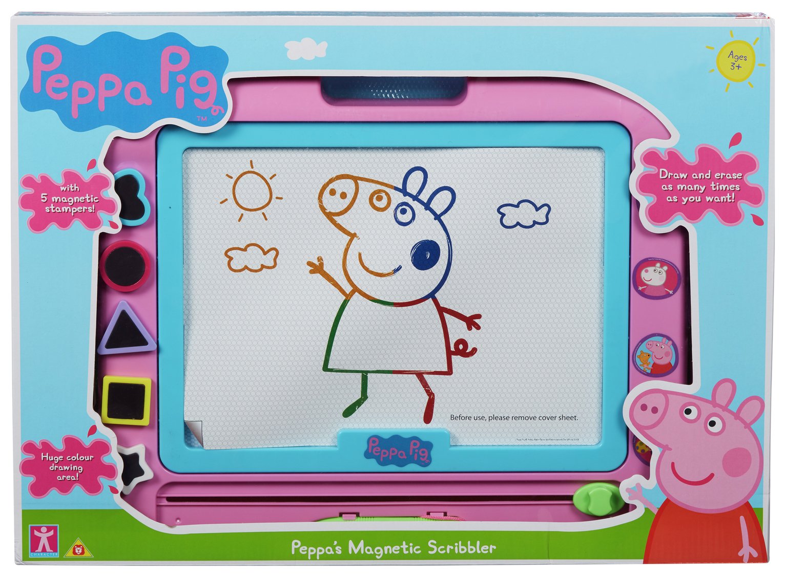 Peppa Pig Deluxe Magnetic Scribbler Review