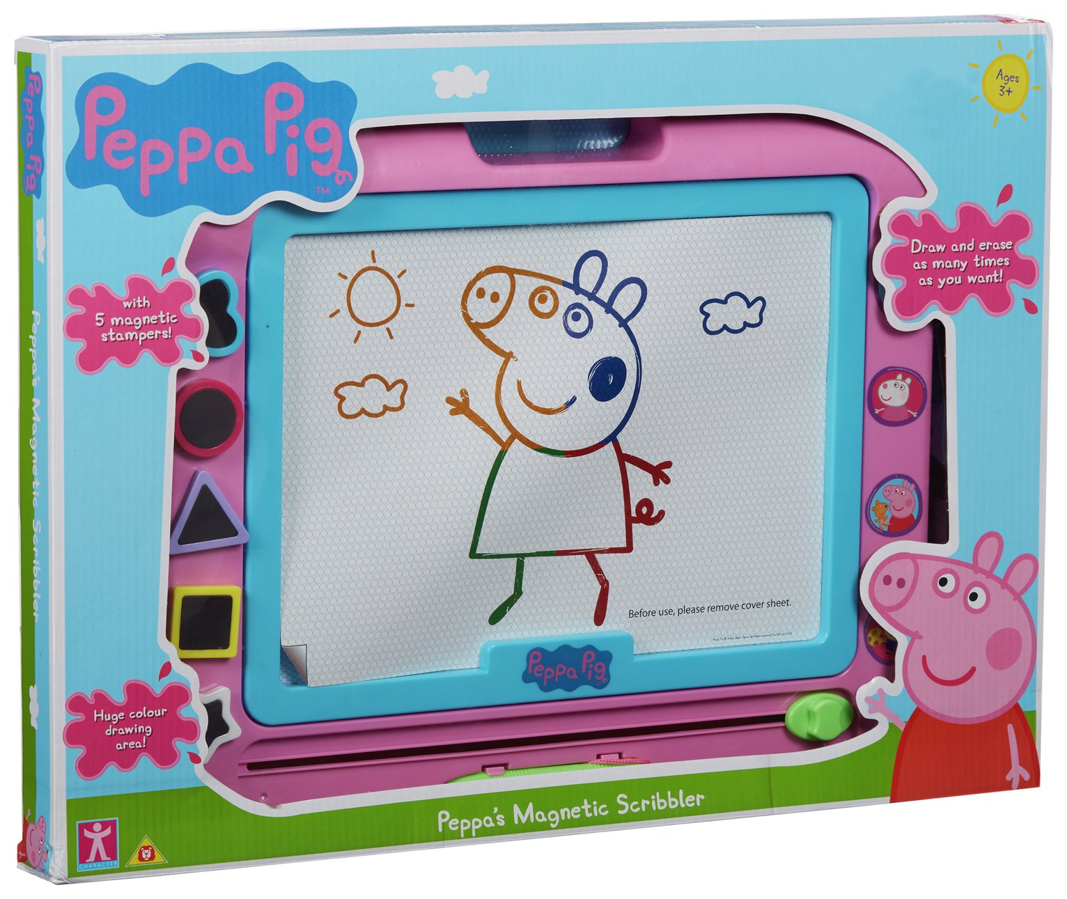 peppa magnetic scribbler