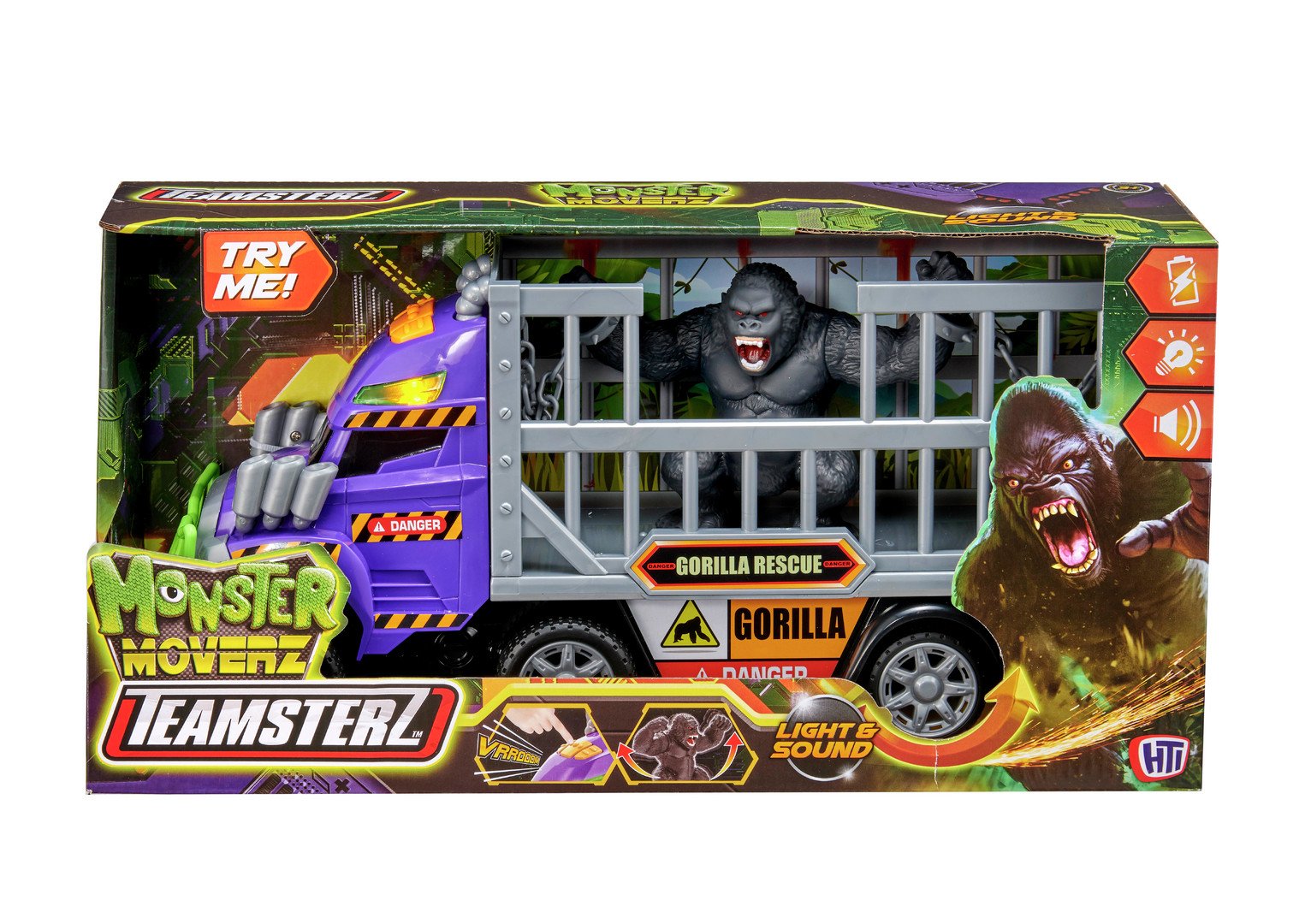 Buy Teamsterz Monster Moverz TruckGorilla Rescue | Toy cars and