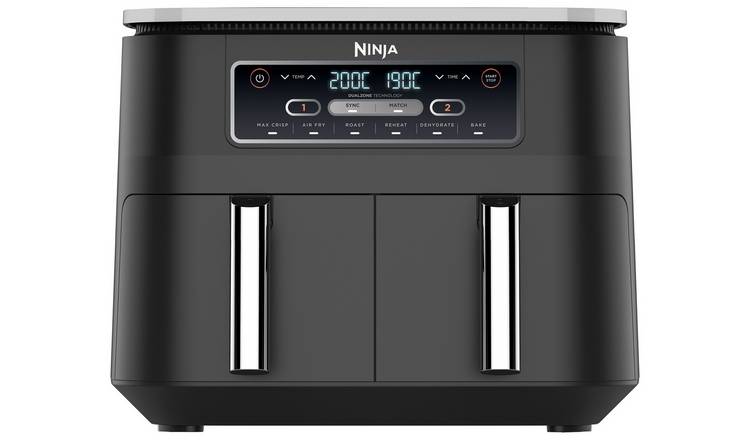 Buy Ninja 7.6L Foodi Dual Zone Air Fryer and Dehydrator AF300UK, Air fryers  and fryers