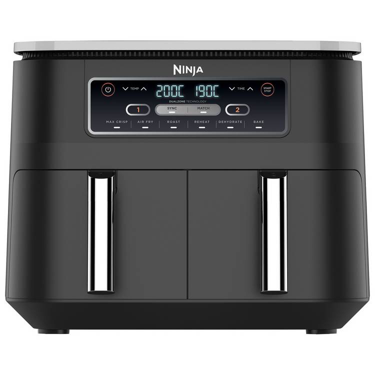 Ninja 7.6L Foodi Dual Zone Air Fryer and Dehydrator AF300UK 0