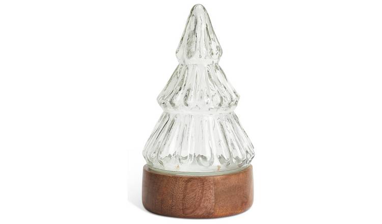 Habitat Mango Tree Topper Candle - Frosted Cedar