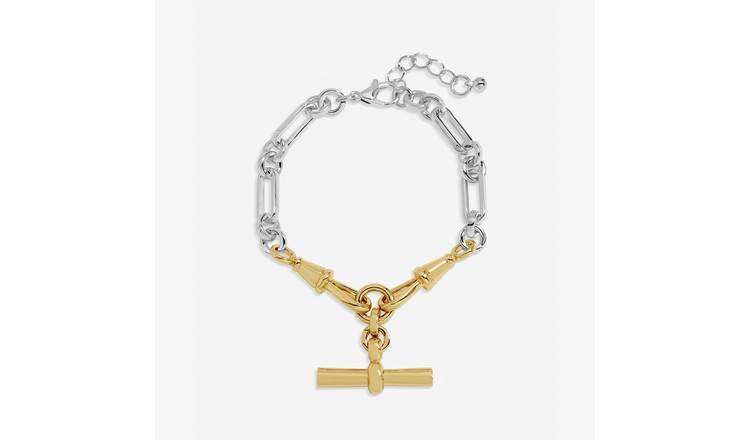 Inicio Duotone T-Bar Bracelet In Gift Pouch
