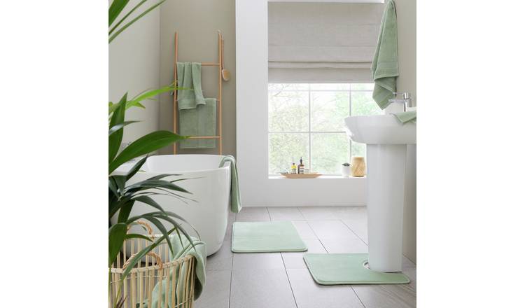 Catherine Lansfield Anti Bacterial Towel Bale - Sage