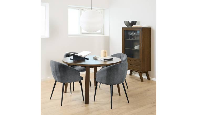 Furniture To Go A Line Ext 4 Seater Dining Table - Dark Oak