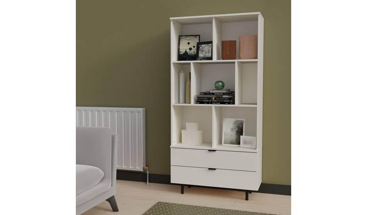 Argos Home Taite Bookcase - White