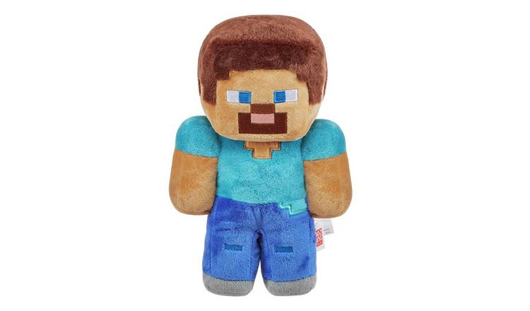 Minecraft Basic Plush Character Soft Doll, Steve