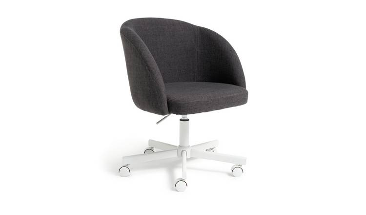 Buy Habitat Swivel Tub Office Chair - Charcoal | Office chairs | Habitat