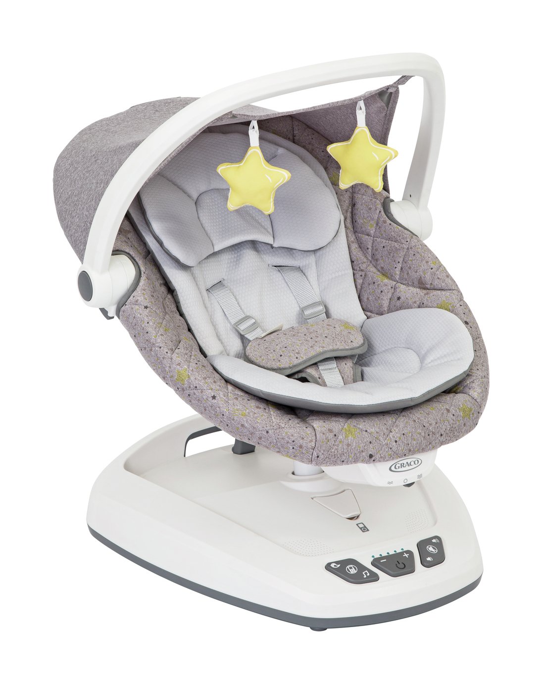 Graco Move With Me Baby Swing with Canopy Stargazer Review
