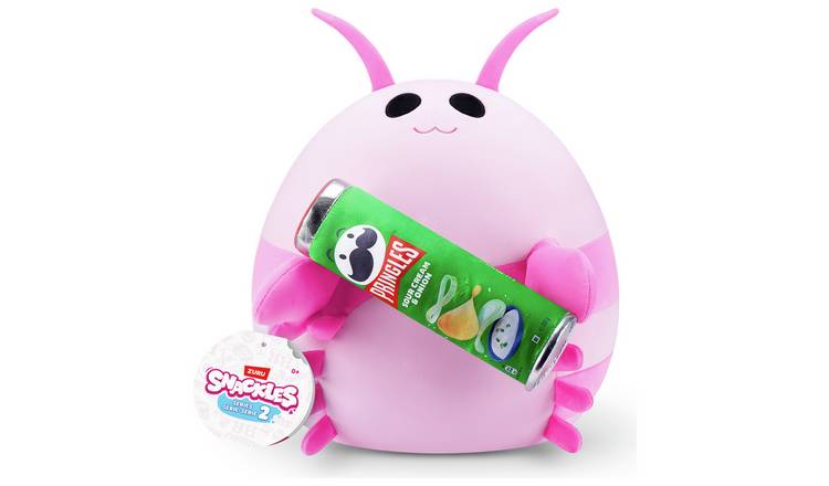 Zuru Snackles 14" Pink Shrimp Pringle Plush