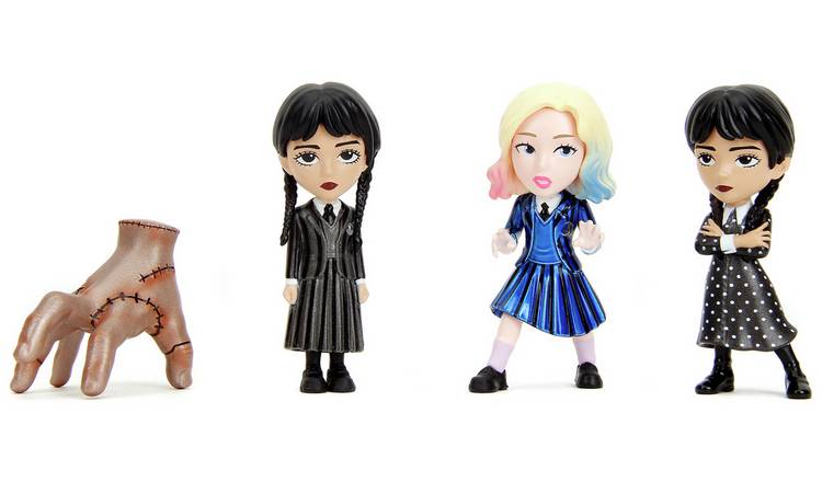 Jada Wednesday 2.5 Inch Figures-Pack of 4