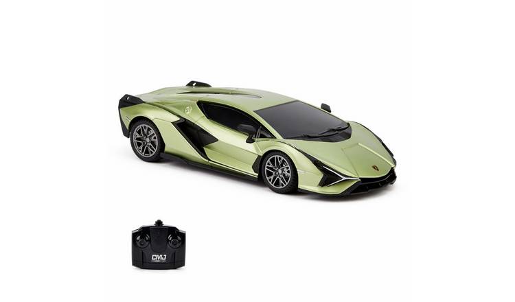 CMJ RC Cars Lamborghini Sian Met Green Radio Controlled Car