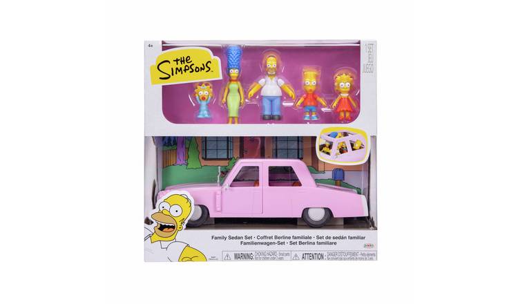 The Simpsons Family Sedan Playset