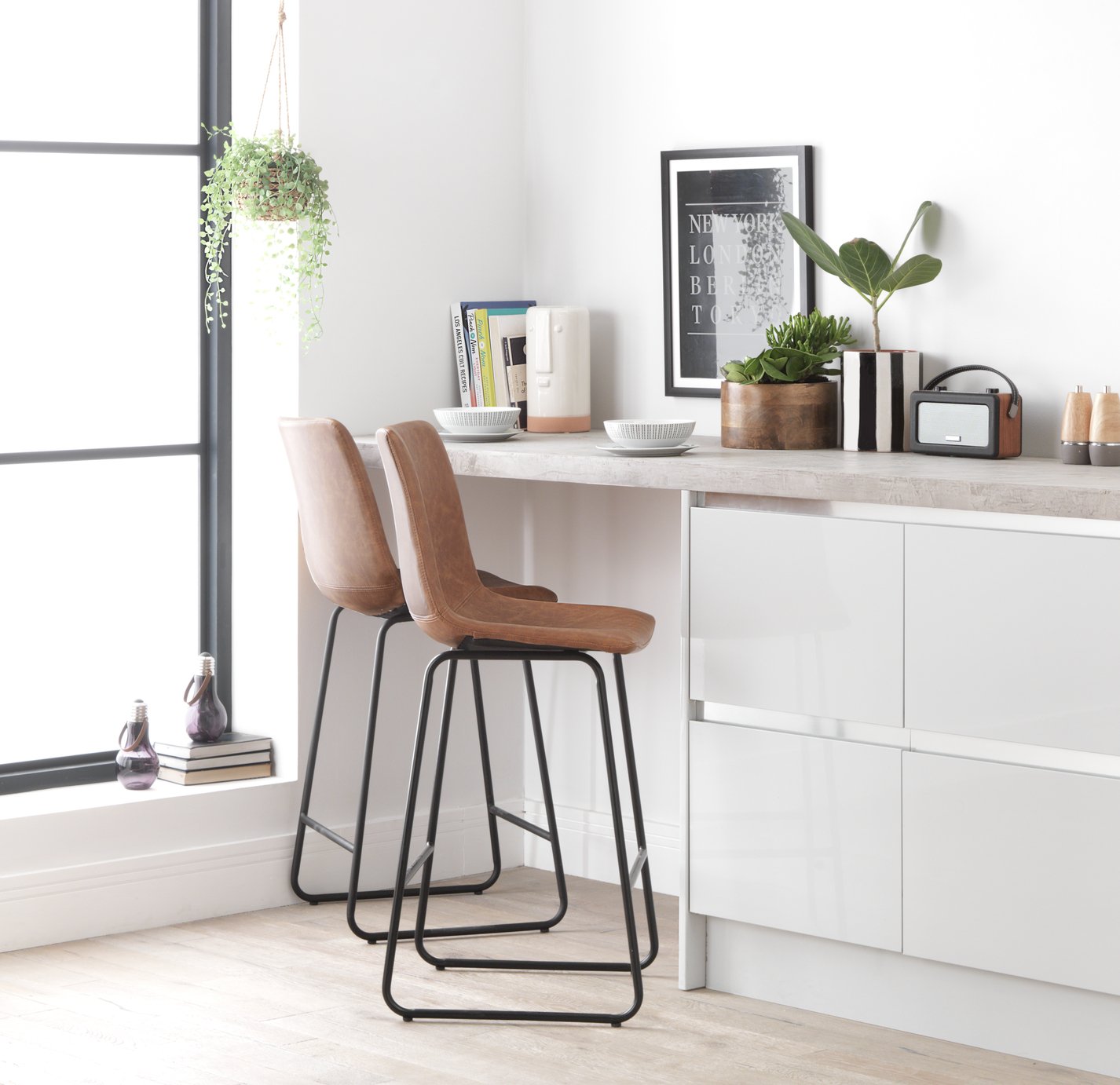 Argos Home Joey Faux Leather Bar Stool Review
