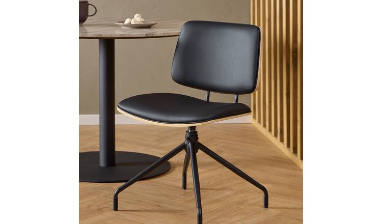 Furniture To Go Owen Pair of Dining Chairs - Black