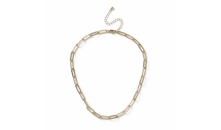 Freedom Gold Paperlink Chain Necklace