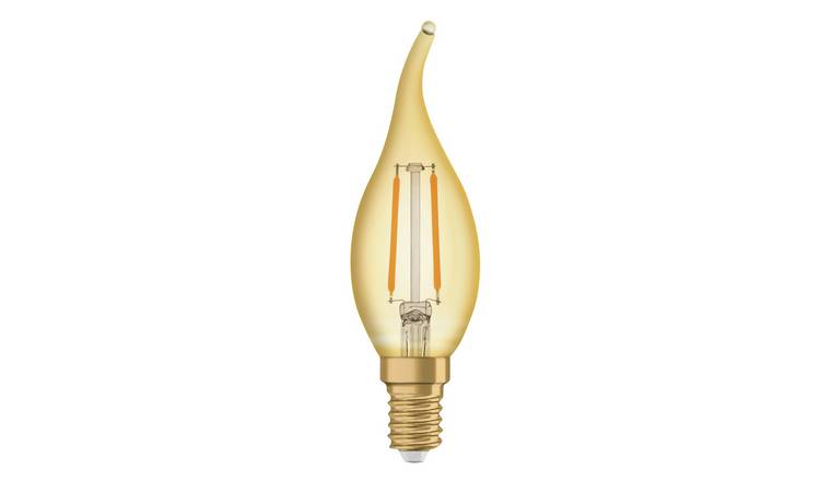 Osram 22W SES BA35 LED Vintage Gold Light Bulb