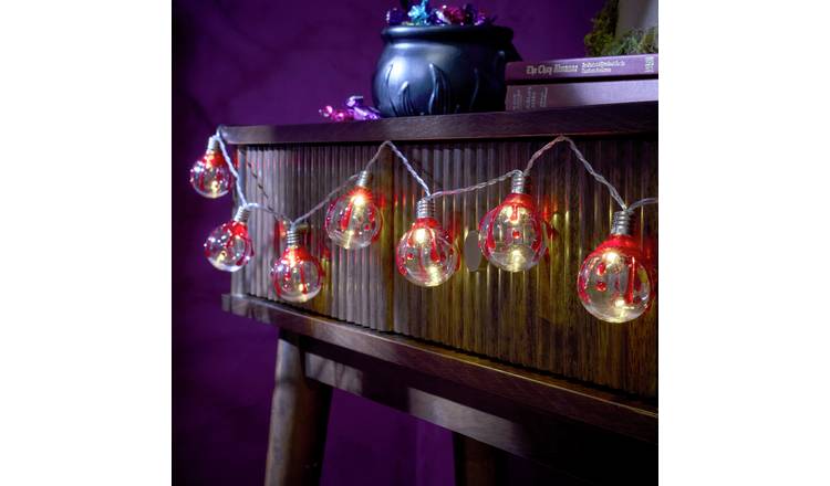 Argos Home Dripping Blood Bulb String Lights