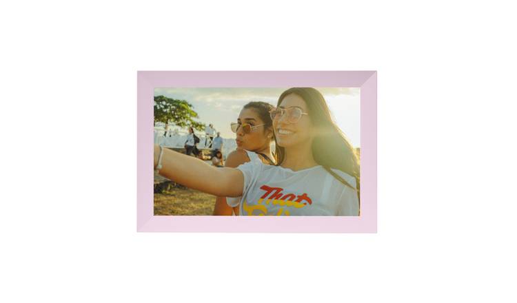 PIXIE 10.1 Inch Smart Digital Photo Frame - Pink