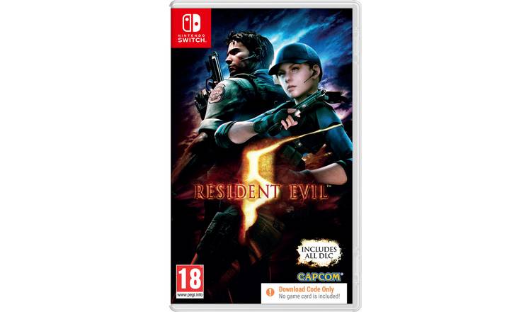 Resident Evil 5 Nintendo Switch Game