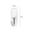 Buy Command Clear Medium Wire Toggle Hooks, Tool accessories