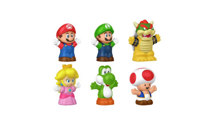 Fisher-Price Little People My Mario Figure 6-Pack Toy Set