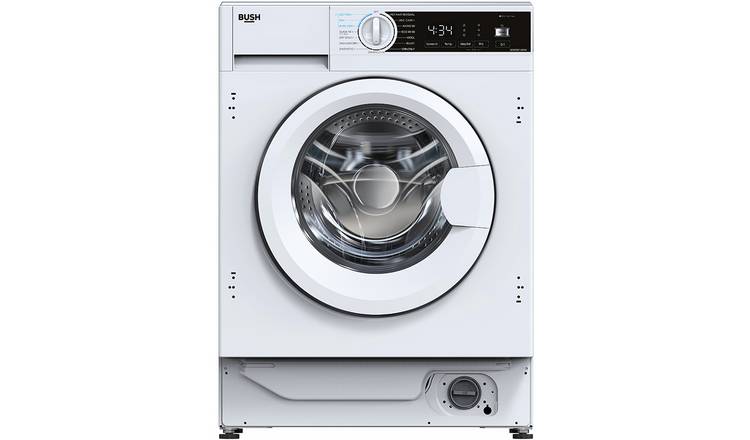 Bush BIWD861400W 8KG/6KG 1400 Spin Integrated Washer Dryer