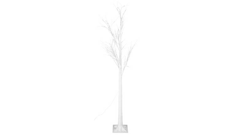 Buy Argos Home White Illuminated Tree Light Floor Lamps Argos