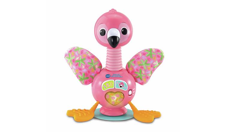 VTech Suction Cup Fluttering Flamingo Highchair Toy
