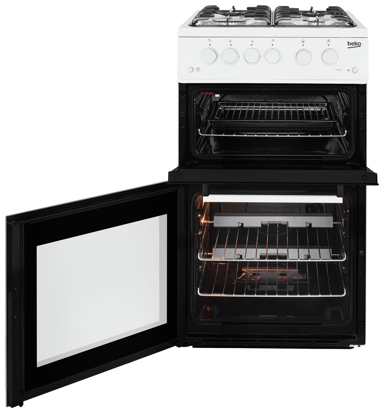 Beko KDG582W 50cm Twin Cavity Gas Cooker Review