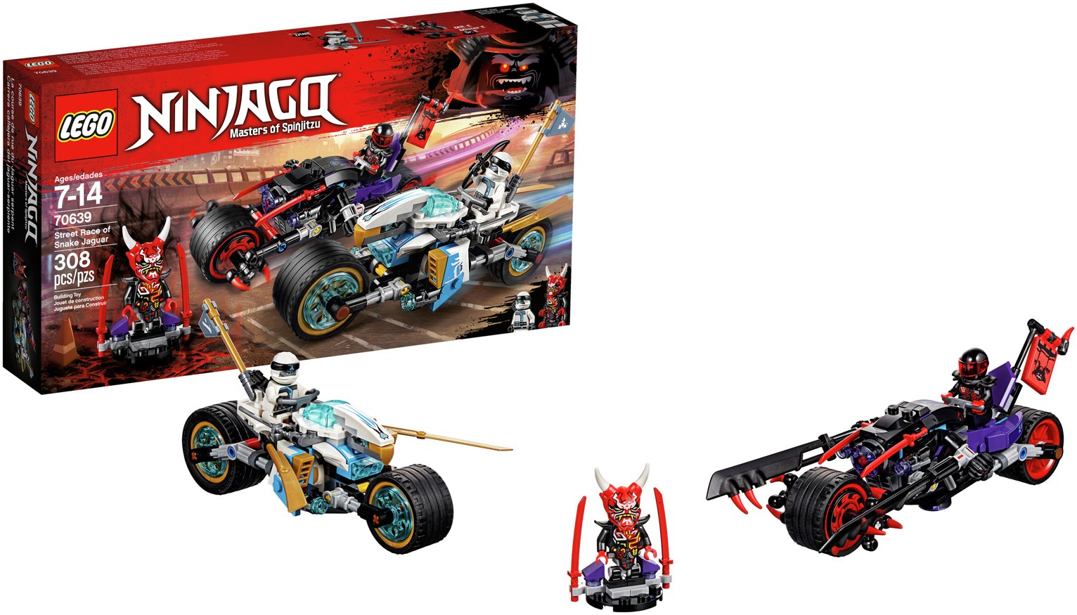 LEGO Ninjago Street Race of Snake Jaguar Toy Bike review