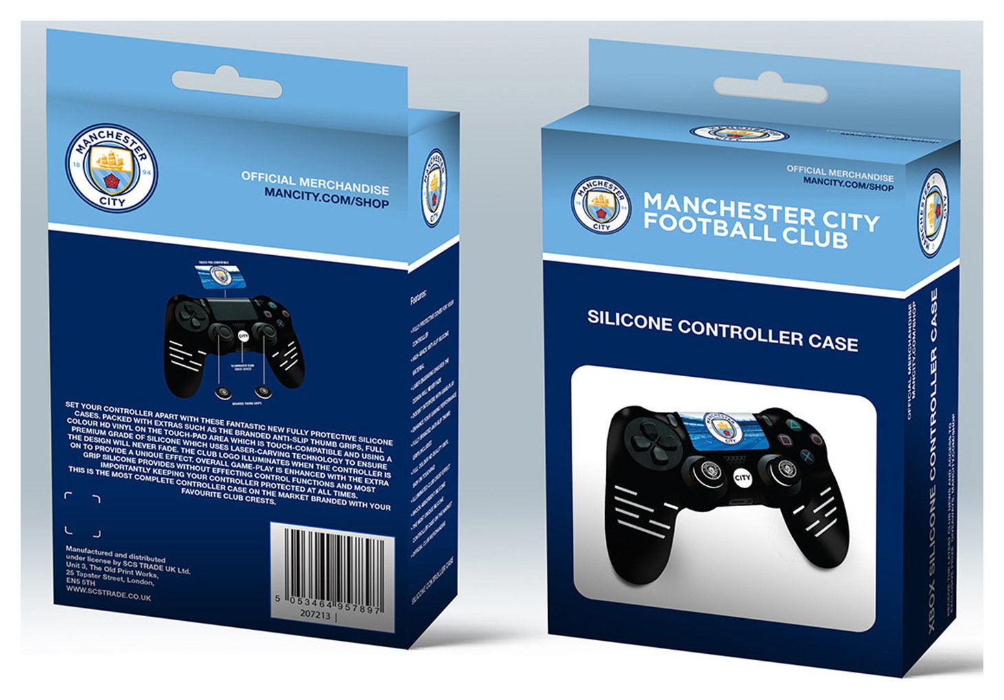 Official Manchester City Silicone PS4 Controller Case Review