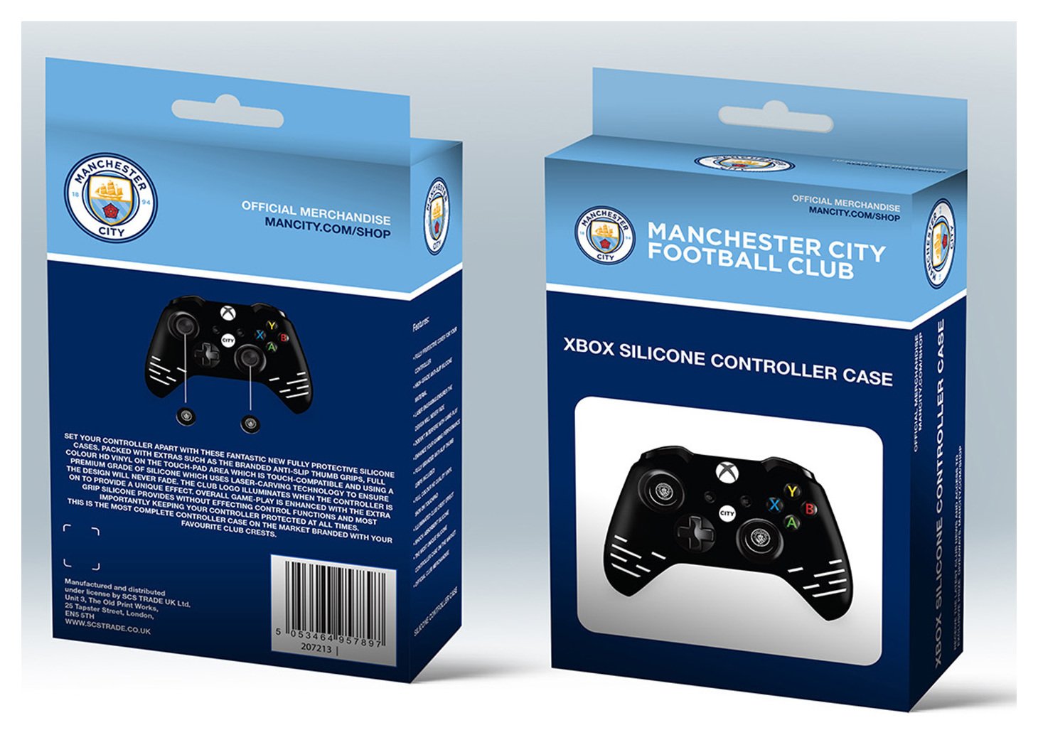 Official Manchester City Silicone Xbox One Controller Case