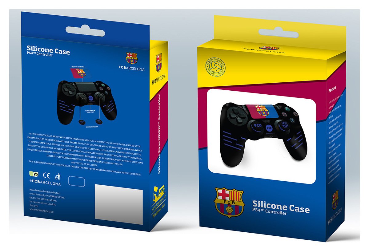 Official Barcelona Silicone PS4 Controller Case Review