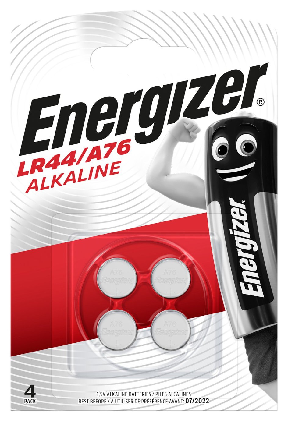 Energizer LR44 Batteries - 4 Pack