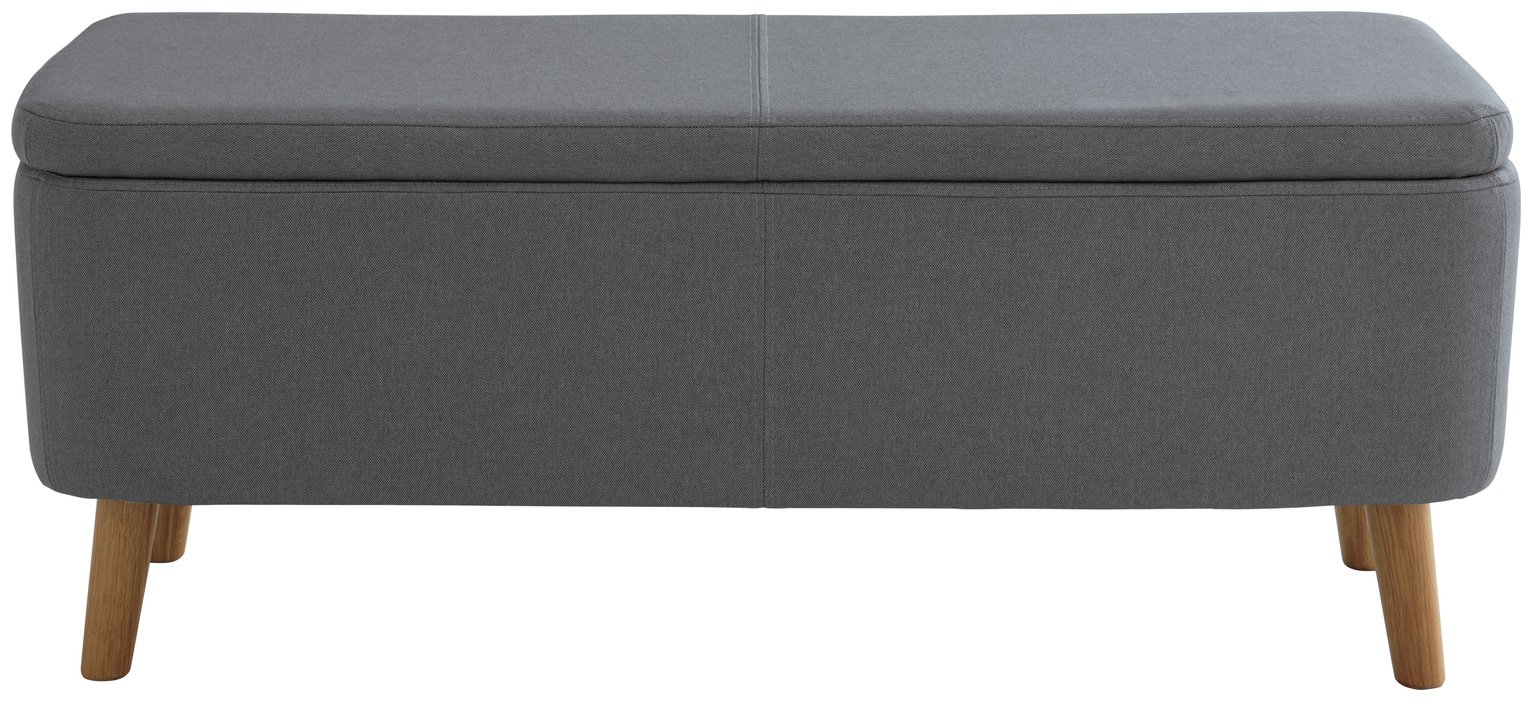 Habitat Jacobs Storage Bench - Charcoal