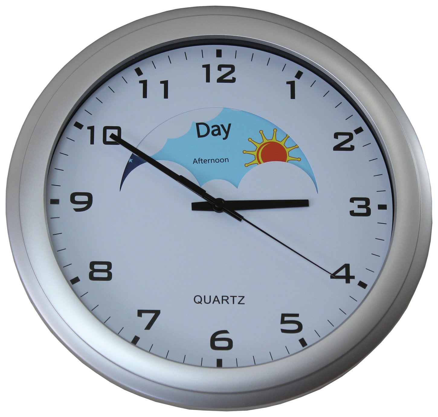 Ravencourt Sun and Moon Analogue Clock