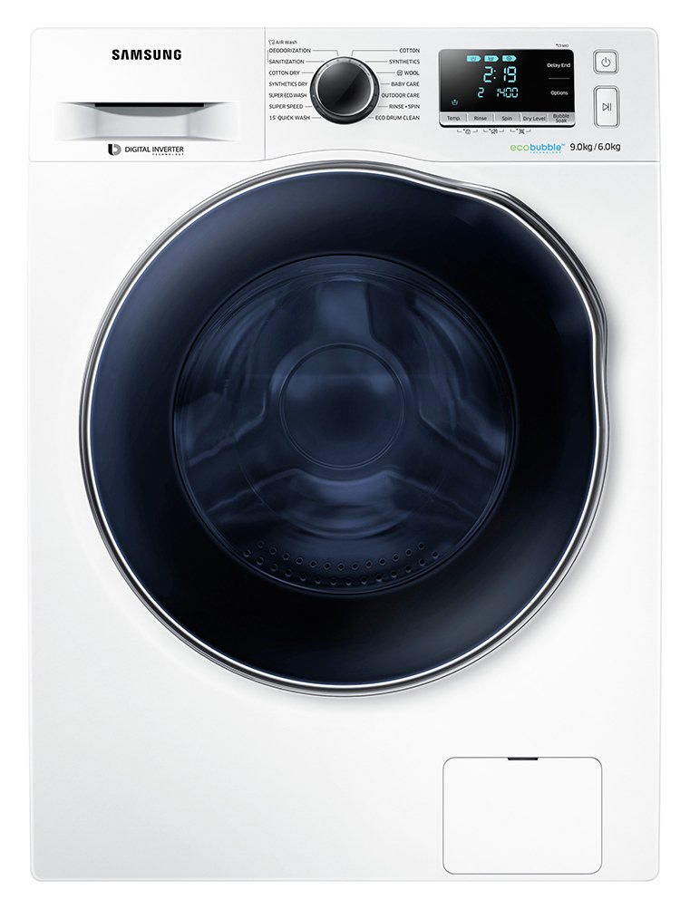 Samsung WD90J6A10AW 9KG 1400 Spin Washing Machine - White