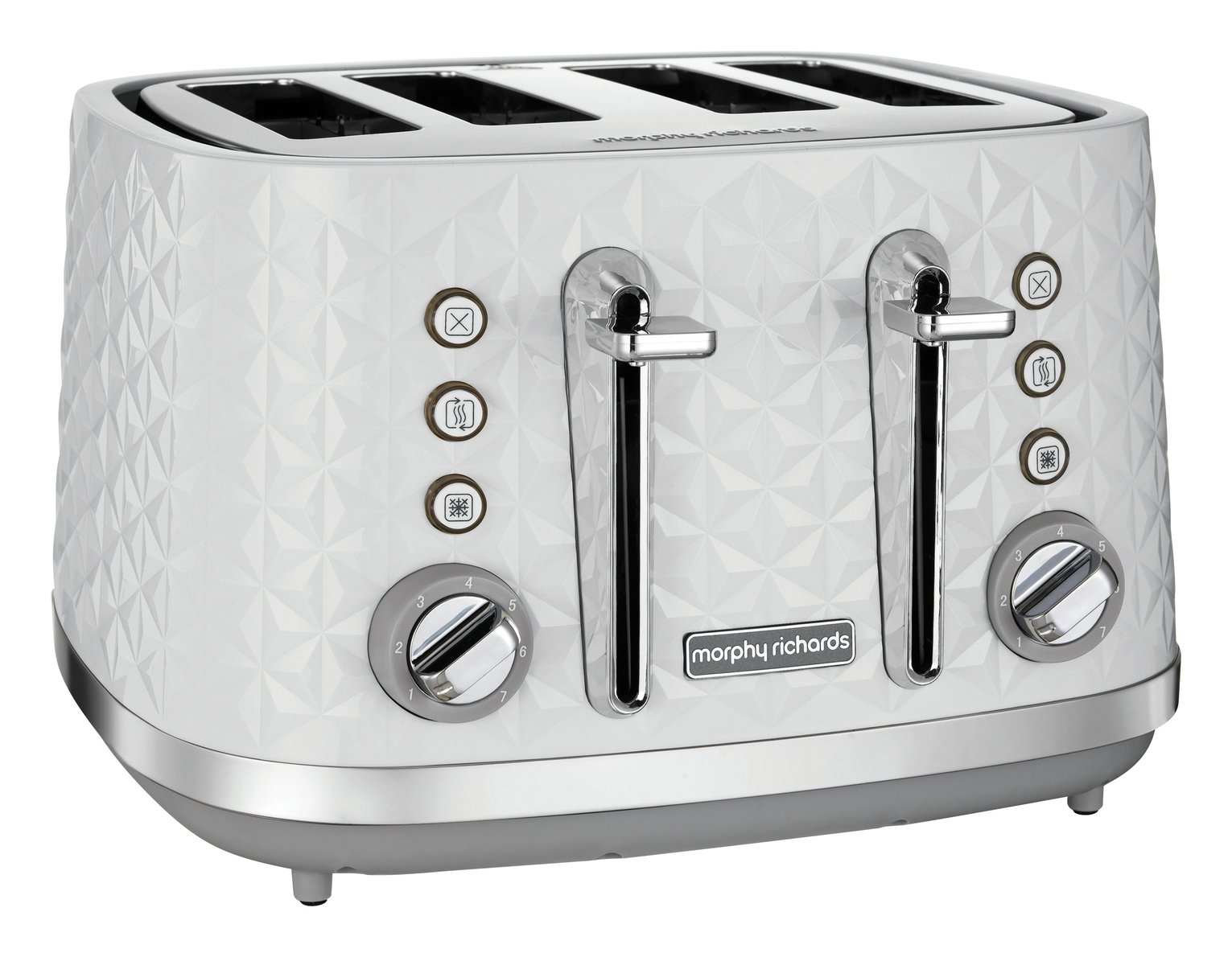 Morphy Richards 248134 Vector 4 Slice Toaster - White