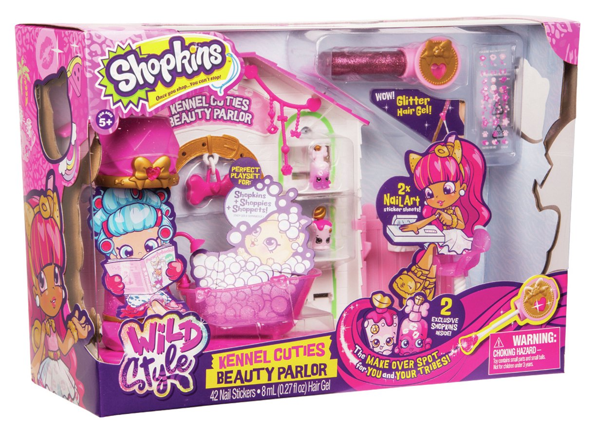 Shopkins Kennel Beauty Parlour Set (8033251) Argos Price Tracker