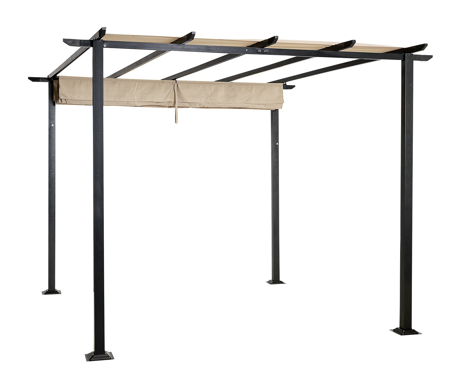 Metal Sliding 3m x 3m Garden Gazebo at Argos Reviews