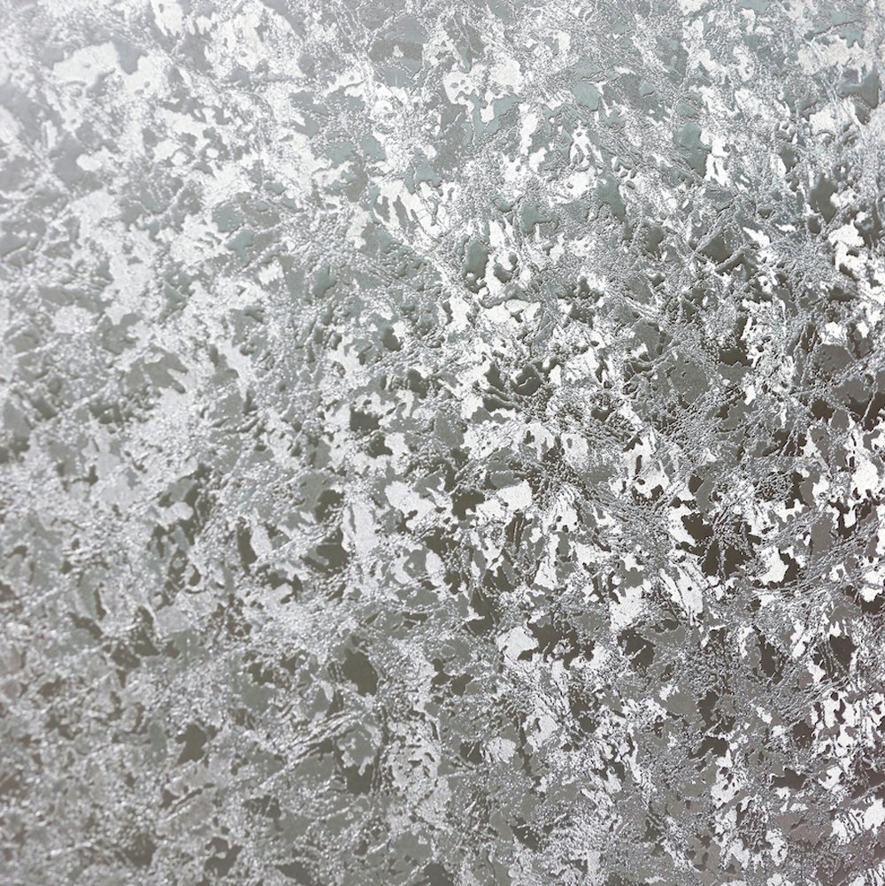 Arthouse Crushed Velvet Foil Wallpaper - Silver