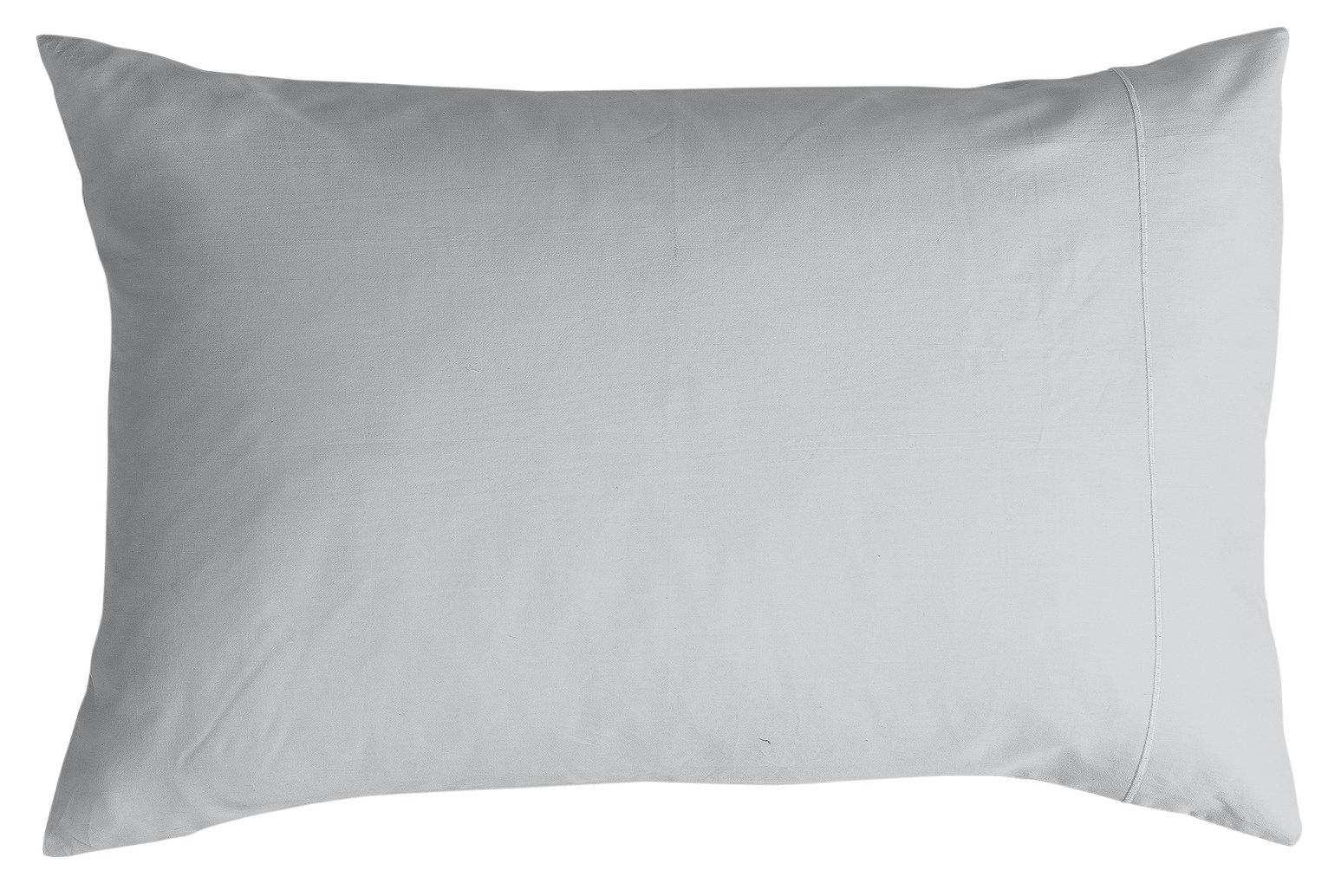 Argos Home Pair of 400 TC Housewife Pillowcases - Grey