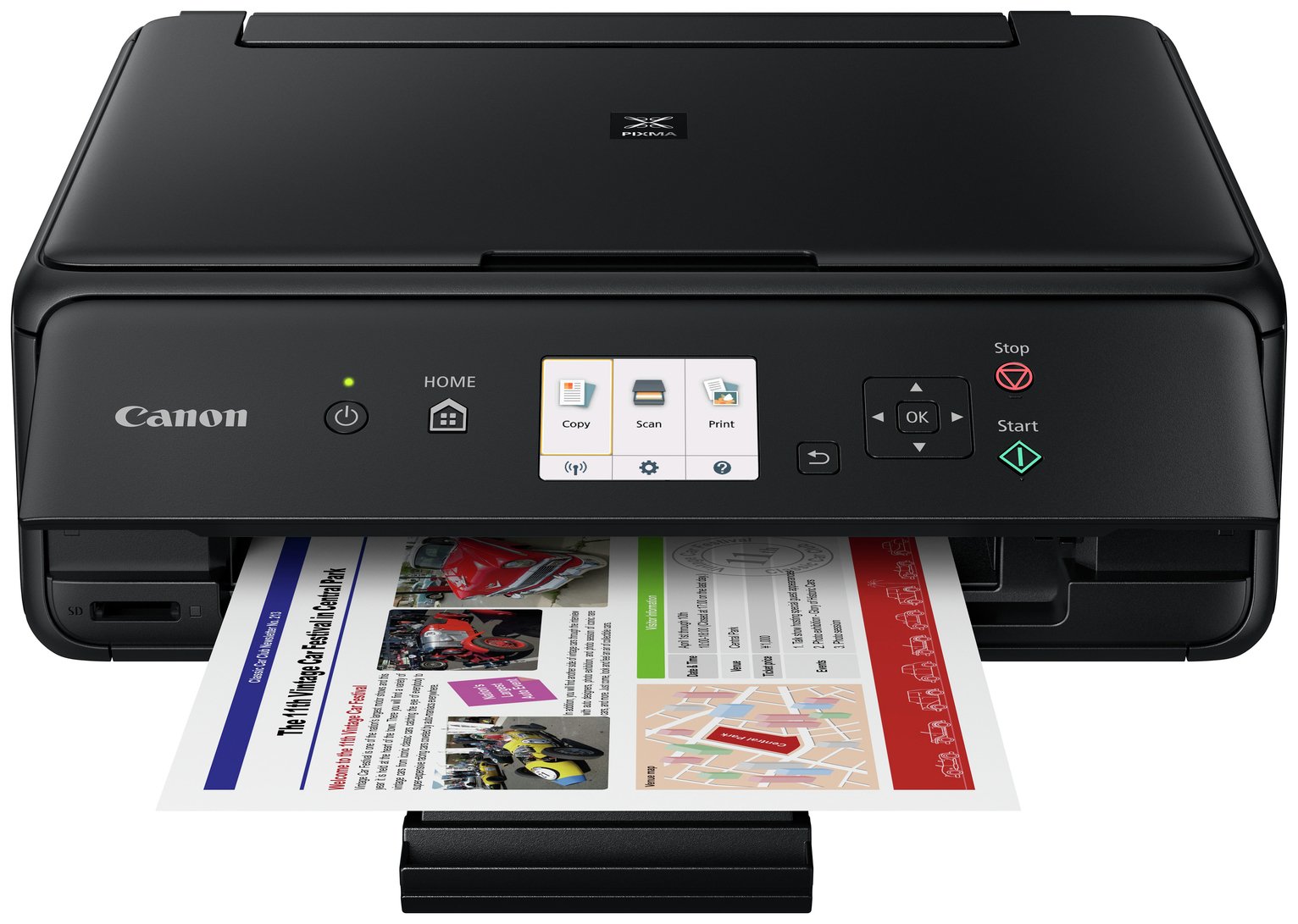How To Print Photos From Smartphone Canon Pixma TS5050 Printer 