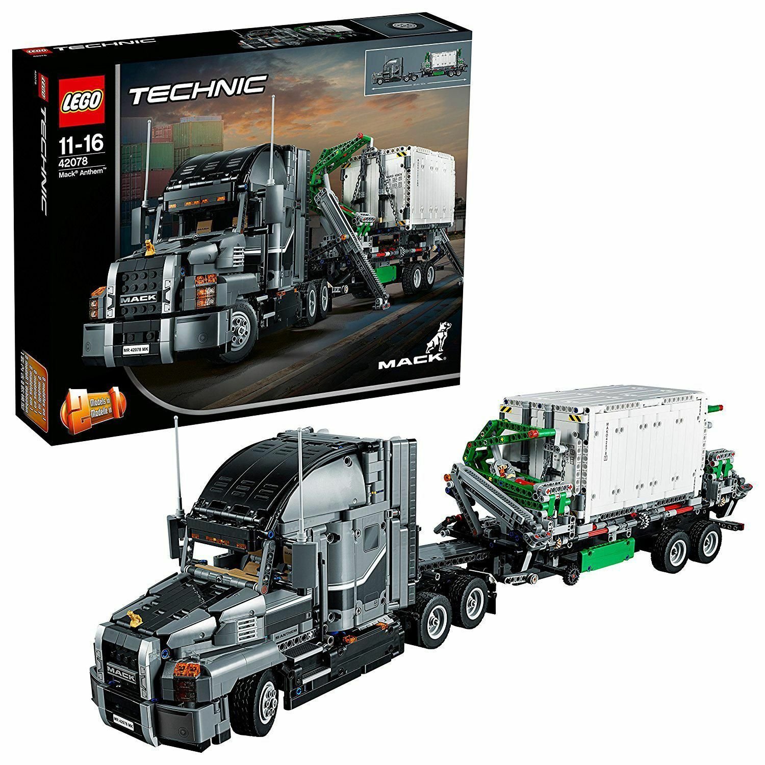 LEGO Technic Mack Anthem Toy Truck Replica - 42078