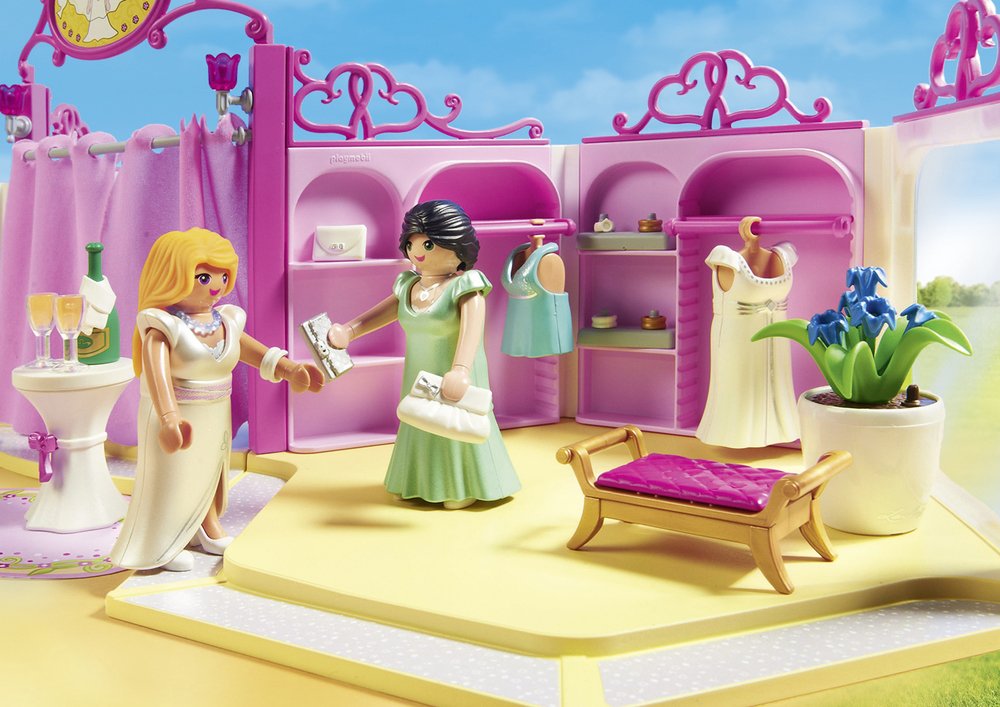 playmobil bridal shop building set