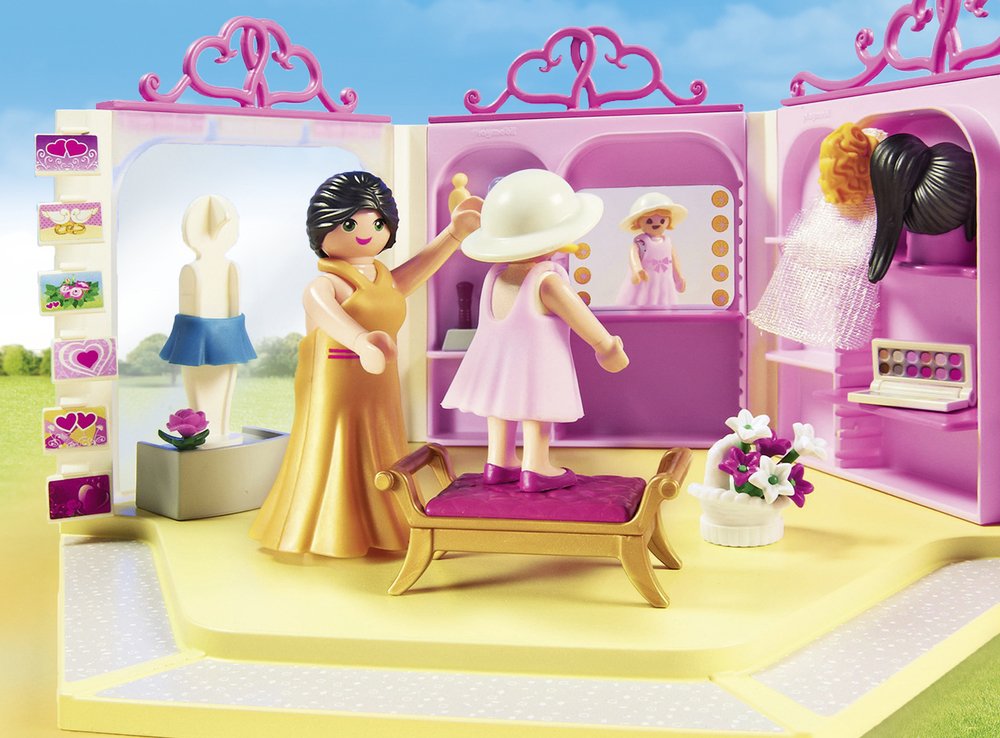 playmobil bridal shop building set