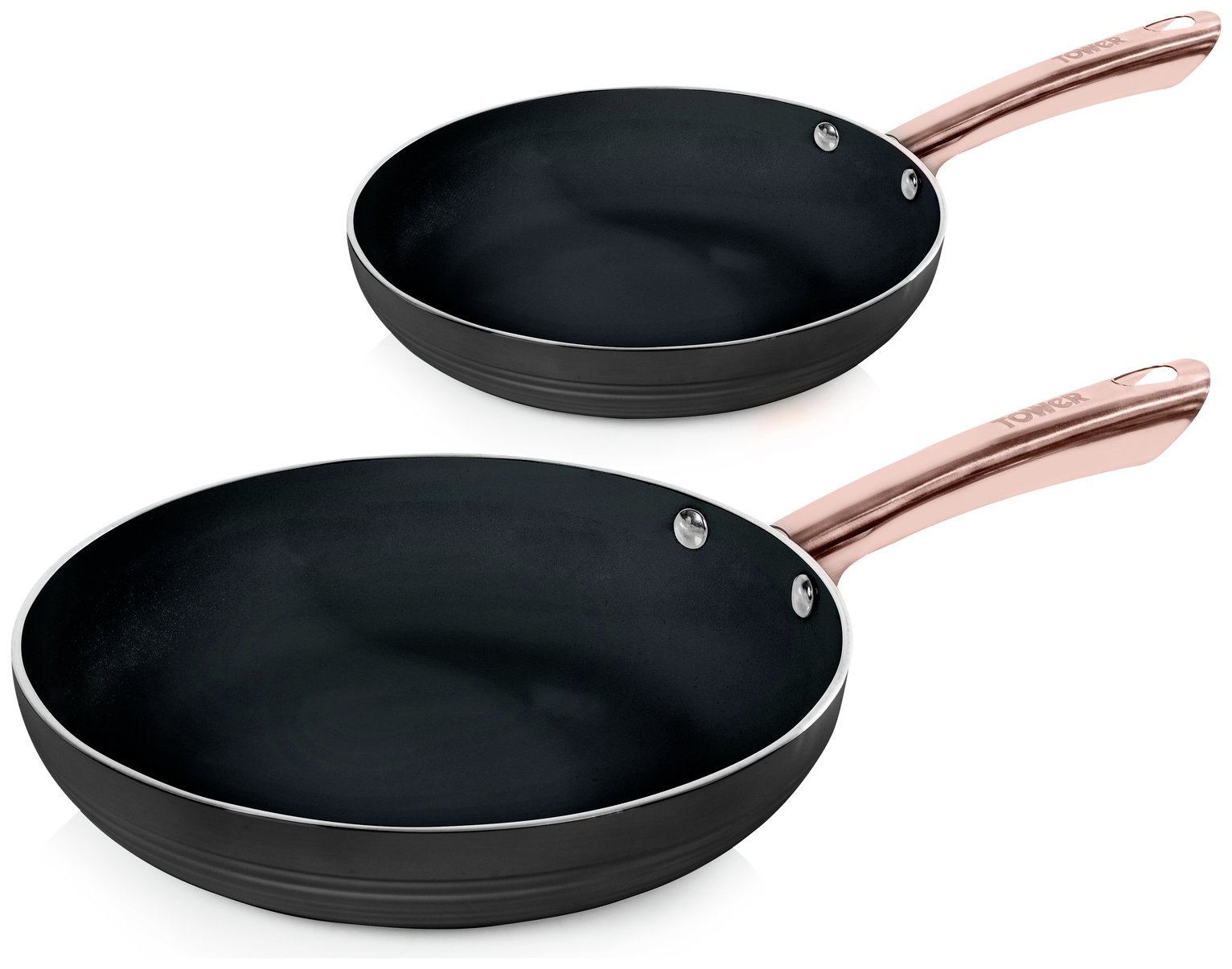Tower Linear 2 Piece Aluminium Frying Pan Set Reviews Updated April 2024